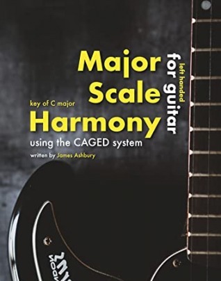 Major Scale Harmony: Using the CAGED system For Guitar (LEFT HANDED): Key of C major